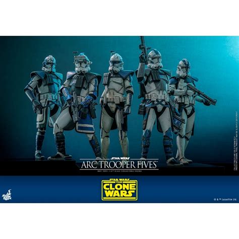 Arc Trooper Fives Hot Toys TMS Figurine De Star Wars Clone Wars