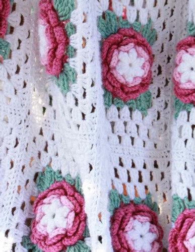 Rose Radiance Afghan Crochet Pattern – Maggie's Crochet