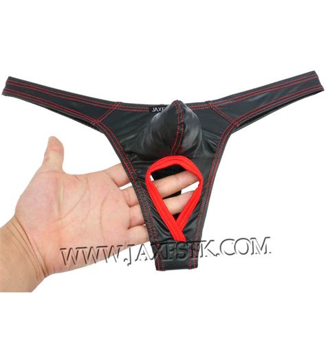 Cool Men S Faux Camo T Back Nuts Out Bikini Thong Ball Hole Short Pouch Underwear Mu