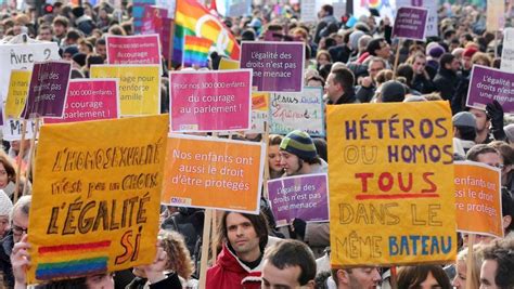 Mobilisation R Ussie Pour Les Partisans Du Mariage Gay L Express