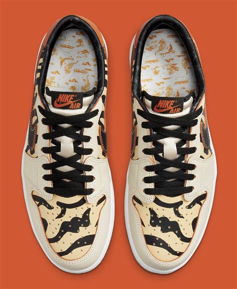 Air Jordan 1 Low Year Of The Tiger Release Date Dh6932 100 Sole