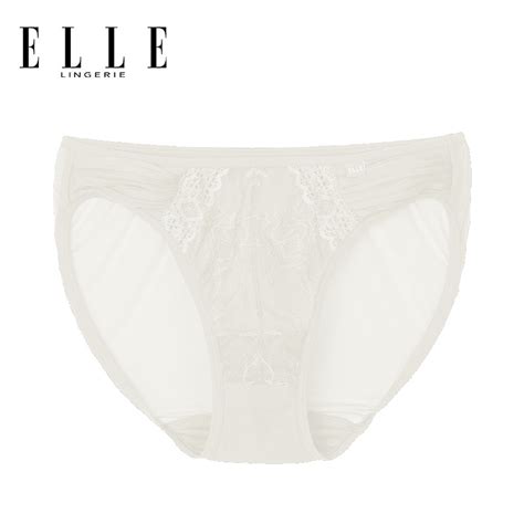 ELLE Lingerie BIKINI LOWRISE PANTY กางเกงในรปแบบ Bikini แตงพลท LU2758 Shopee Thailand