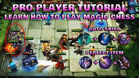 Pro Player Tutorial Top Global Magic Chess Player Mobile Legends