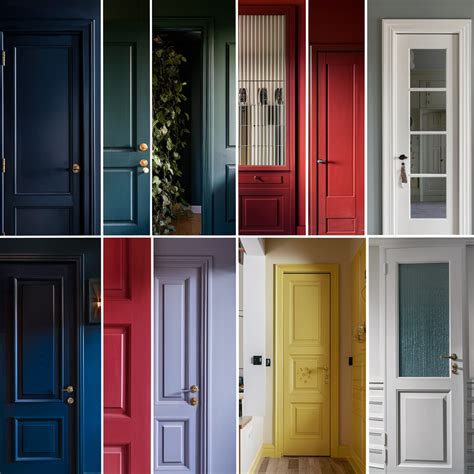 trendy interior door colors  transform  home