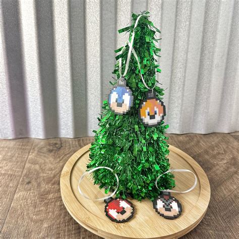 Sonic Game Character Christmas Tree Decoration Ornaments Video Game ...