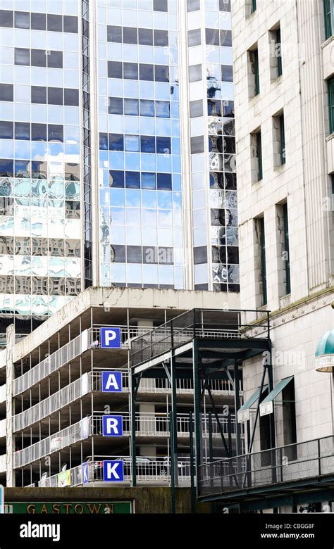 A car park in downtown Vancouver, Canada Stock Photo - Alamy