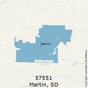 Martin (zip 57551), SD