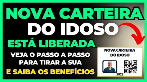 Saiu Vers O Da Carteira Do Idoso Direito Do Idoso Mais Anos