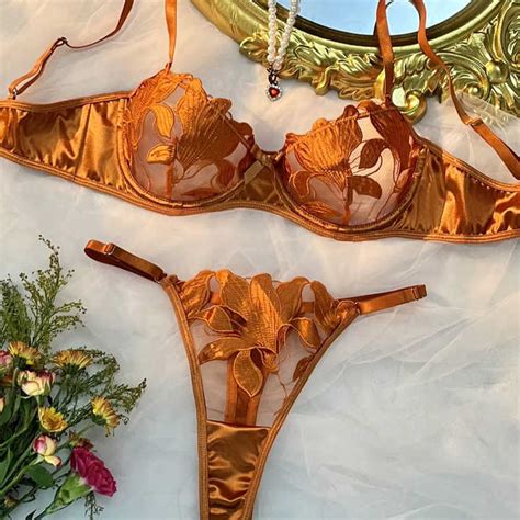 Bralette Set Hot Langery Sexy Girl Lace Lenceria Para Mujer Women S Clothing Bra Set Transparent