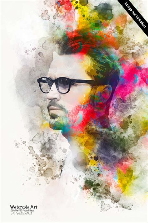 Premium PSD | Artistic transformation photoshop photo effect