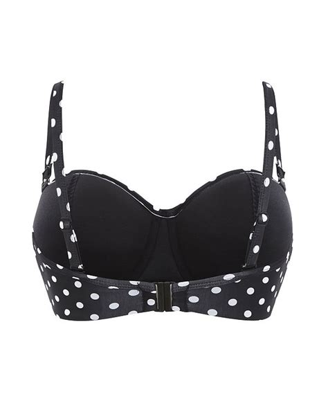 Anya Spot Bandeau Bikini Top TKD Lingerie