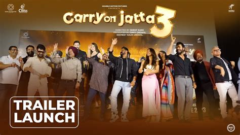 Carry On Jatta 3 Trailer Launch Event Pvr Juhu Mumbai Aamir Khan Kapil Sharma Gippy