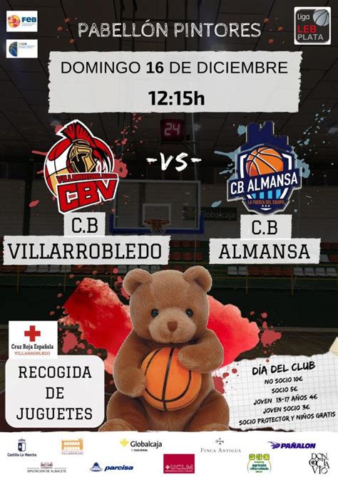 Derbi Provincial Entre C B VILLARROBLEDO Y AFANION C B ALMANSA Para