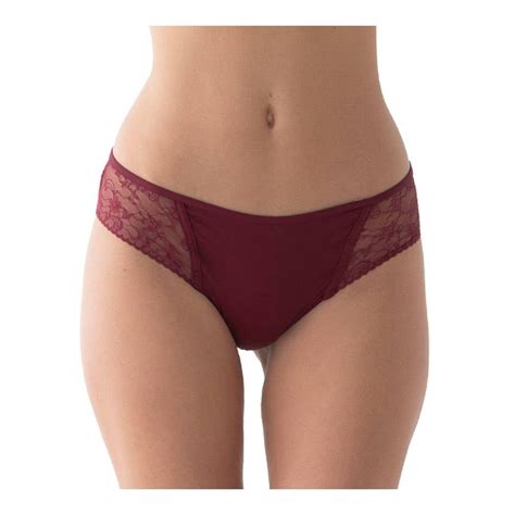 Bikini Vassarette Para Mujer Vino Liso Talla G Walmart
