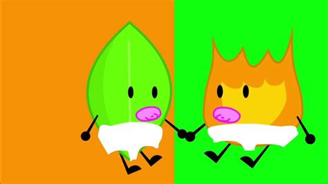 Baby Leafy And Baby Firey Bfdi Youtube