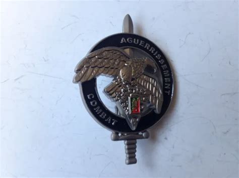 Insigne Militaire France Brevet Cec Commando 2 Rep Aguerrissement