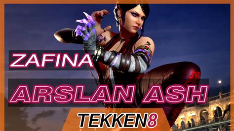 Arslan Ash Zafina Tekken Ranked Matches Replay Youtube