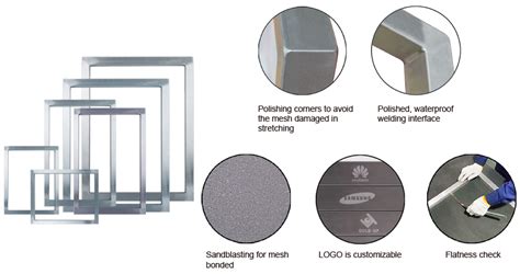 Screen Printing Aluminum Frame | - Kunshan Gold-Up Screen Printing ...