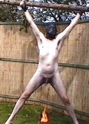 Masculine Gimp Labour And Torment By Fire ZB Porn