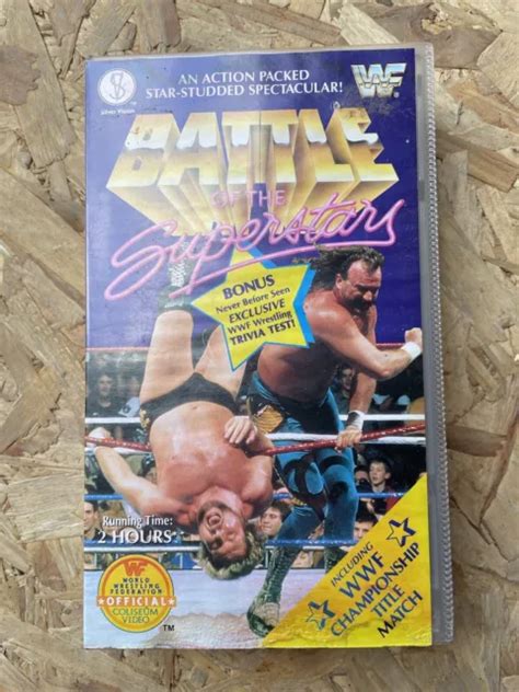 WWF BATTLE OF The Superstars Wrestling Vhs WWE EUR 11 66 PicClick IT