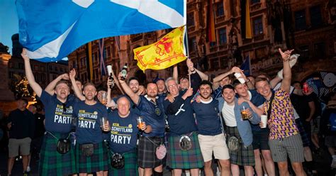 Tartan Army Have Driven Me To Insanity Already But The Partys Back On At Impressive Fan Zone