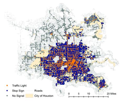 Three Types Of Intersections In The City Of Houston Download
