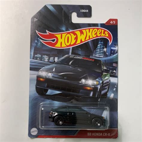 Hot Wheels Honda Cr X Black Cult Racers Hot Wheels Garage Hot Wheels Honda Cr