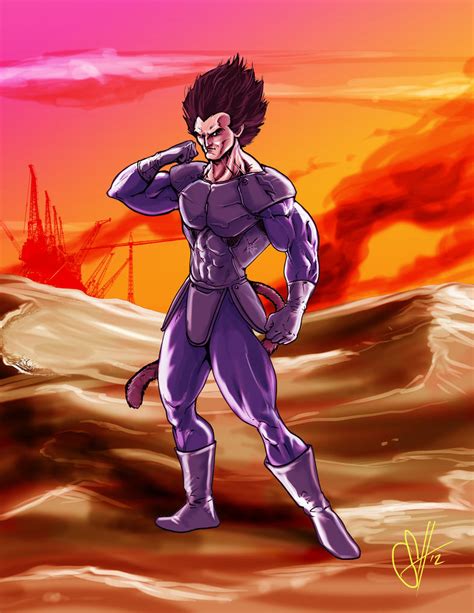 Prince Vegeta by Scott See by scottssketches on DeviantArt