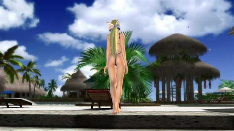 D Blonde In An Arousing Bikini And Her Relaxing Day Cartoon Porn