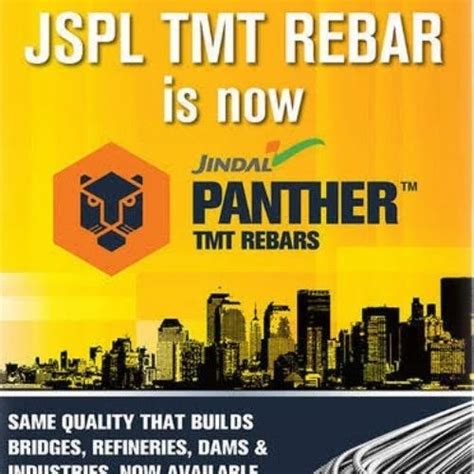 Jindal Panther 550 Sd Tmt Rebar Sariya At ₹ 77kg Jindal Tmt Saria In