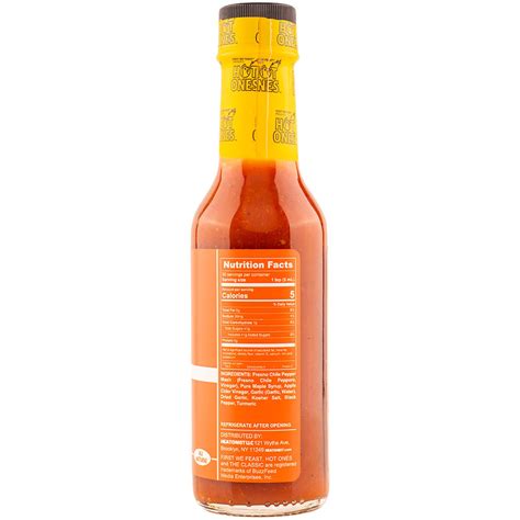 Hot Ones The Classic Chili Maple Hot Sauce Soups Online