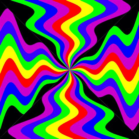 Rainbow Ribbons Conceptual Illustration