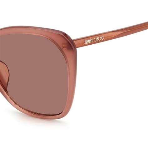 Jimmy Choo Ele F S Fwm S Nude Sunglasses Woman