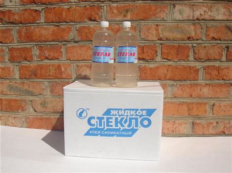 Жидкое стекло для кирпича: как выбрать, как работает