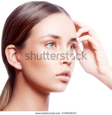 Beauty Caucasian Model Girl Nude Makeup Stock Photo 1148358311 Shutterstock