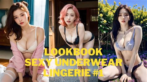 4k Ai Lookbook Sexy Underwear Lingerie 1 YouTube