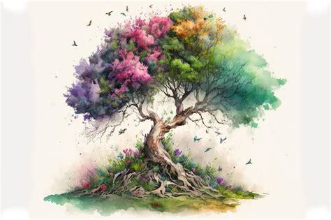 family tree art pictures