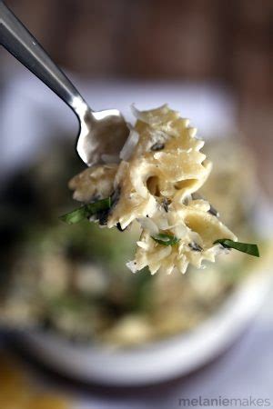 Quick and Easy Chicken Artichoke Spinach Pasta - Melanie Makes