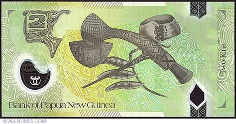 Kina Years Of The Bank Of Papua New Guinea