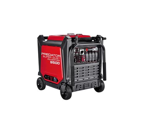 PREDATOR 9500 Watt SUPER QUIET Inverter Generator User Guide