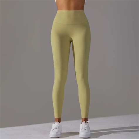 Brushed Naked Feeling Yoga Leggings High Waisted Durable