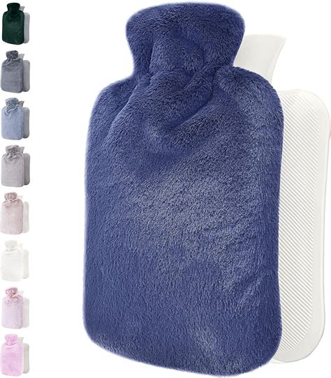 Amazon Qomfor Hot Water Bottle With Soft Cover 1 8L Large Classic Hot Water Bag For