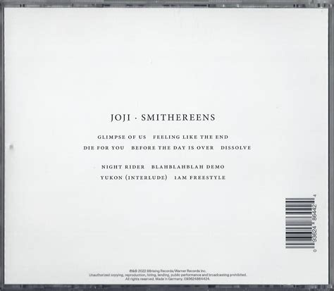 Release “smithereens” By Joji Cover Art Musicbrainz