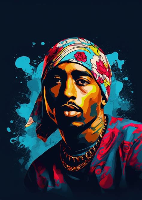 Tupac Shakur 2pac Pop Art Posters And Prints By Henrik Viklund Printler