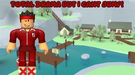 Total Drama But I Cant Jump Used Safety Statue To Beat Teamers Youtube