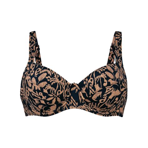 Bikini Top mit Bügel ungefüttert Secret Jungle von Rosa Faia Bikini Oberteile Beldona AG