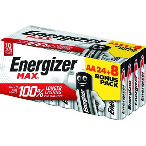 Energizer Max Alkaline Batterie Aa Mignon Lr6 32 Stück Interdiscount