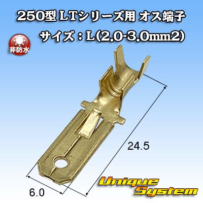 Sumitomo Wiring Systems 250 Type LT Series Non Waterproof Male