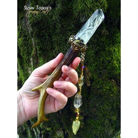 Pagan Crafts Witchy Crafts Crystal Wand Crystal Healing Deer