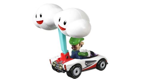Hot Wheels Mario Kart Luigi P Wing Cloud Glider Gvd